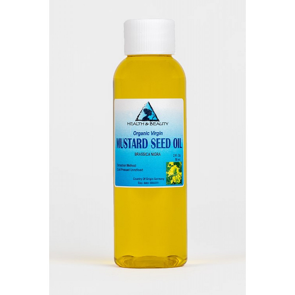 Huile De Moutarde Pressée à Froid Wellbear - 500 Ml, Naturelle Et Pure